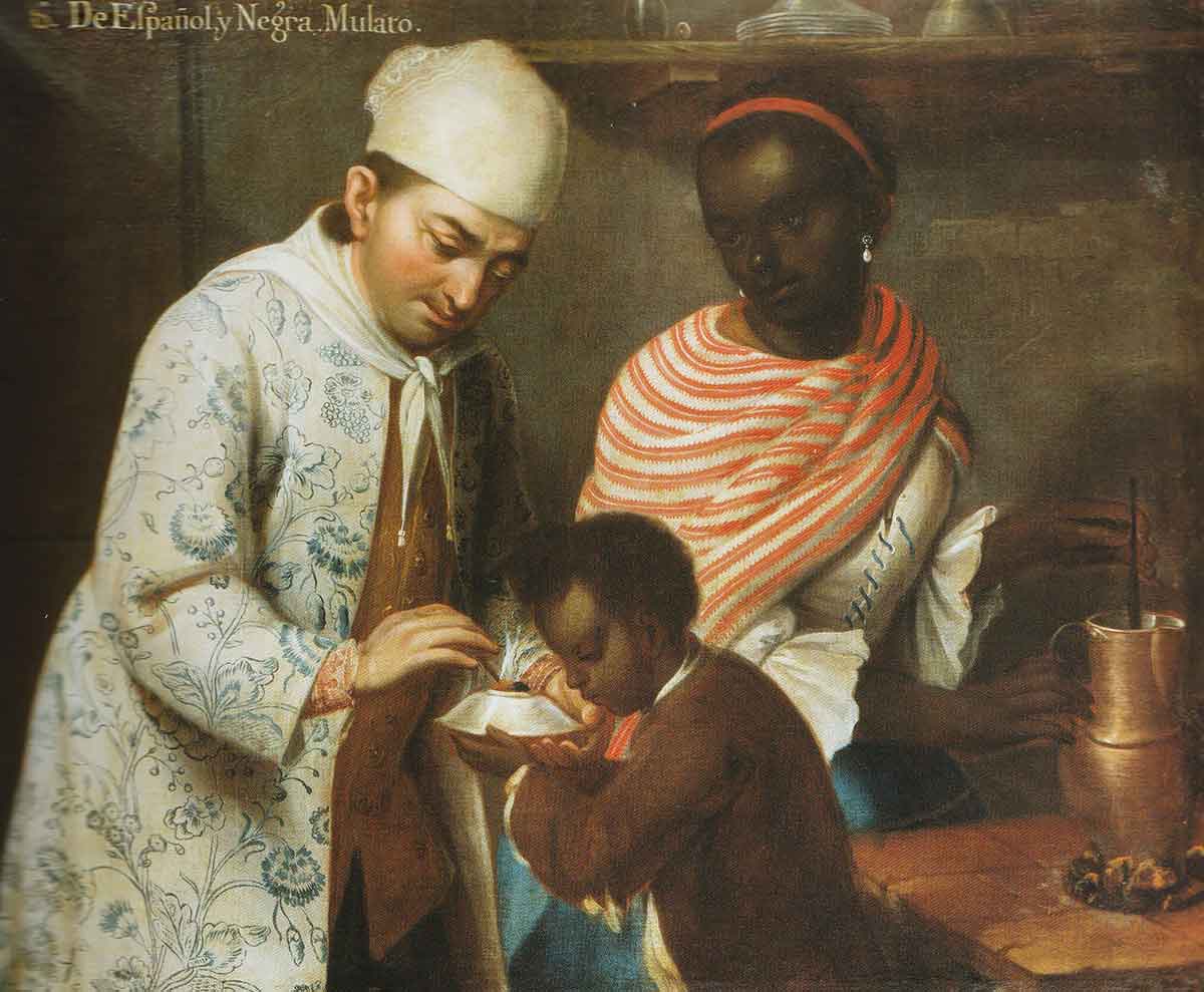 casta painting interracial union