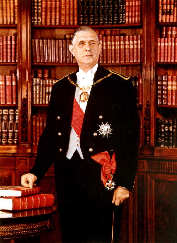 charles de gaulle portrait