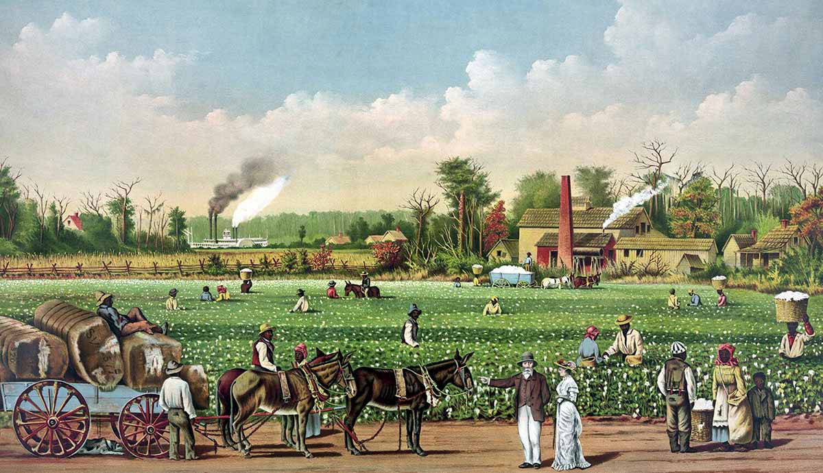 cotton plantation mississippi antebellum south