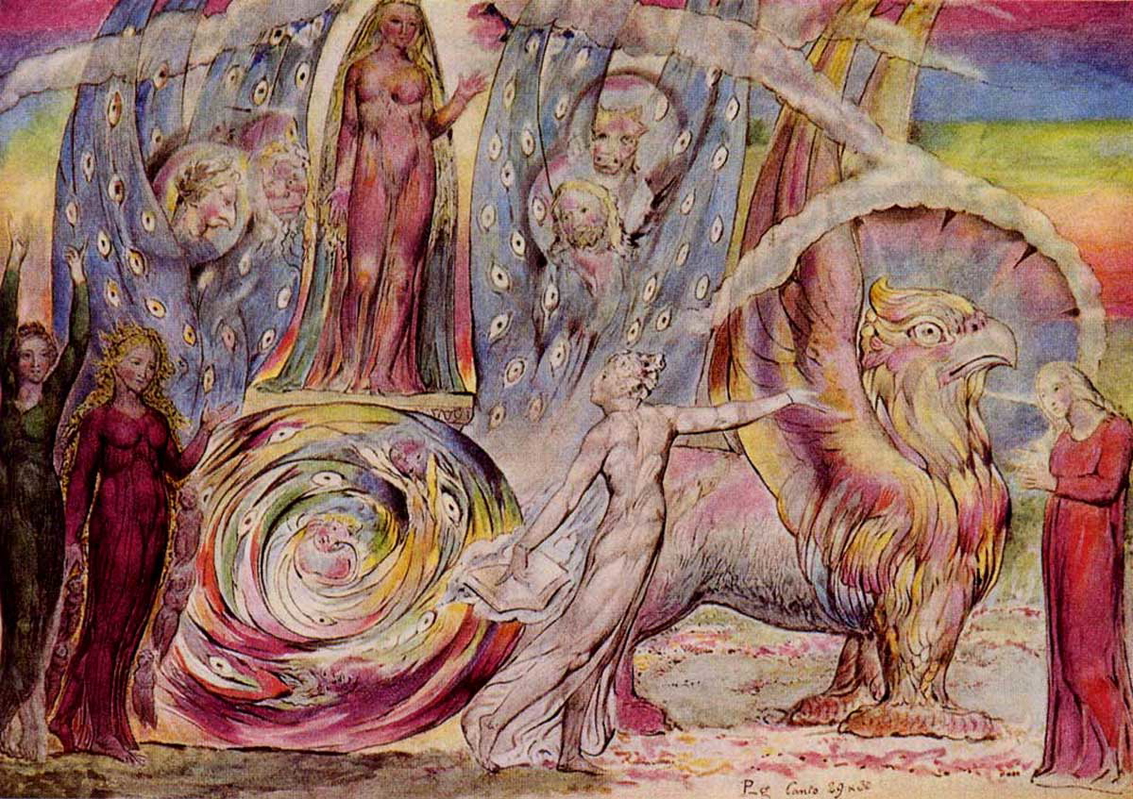dante griffin chariot blake watercolor