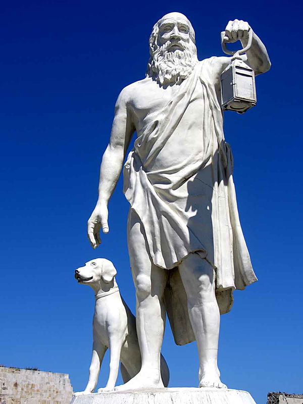 diogenes sinop statue