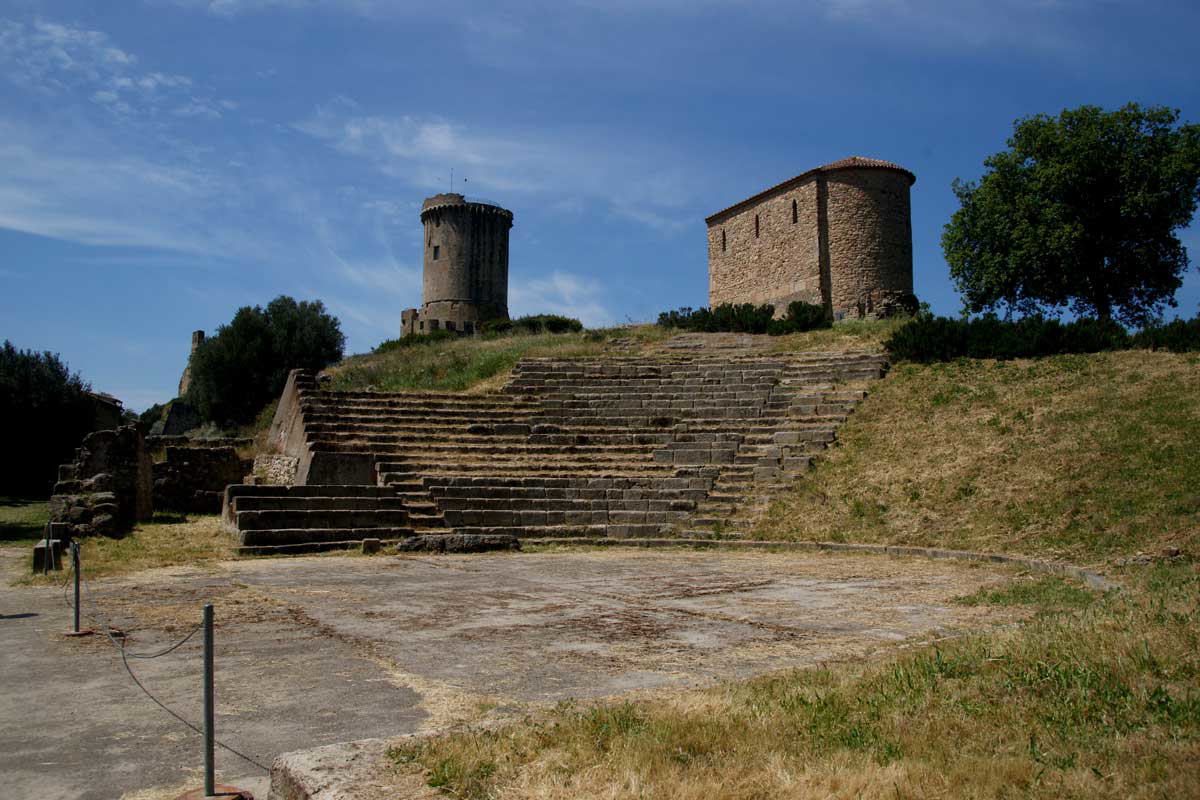 elea akropolis modern ruin