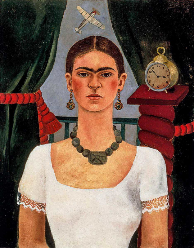 frida kahlo self portrait time flies 1929