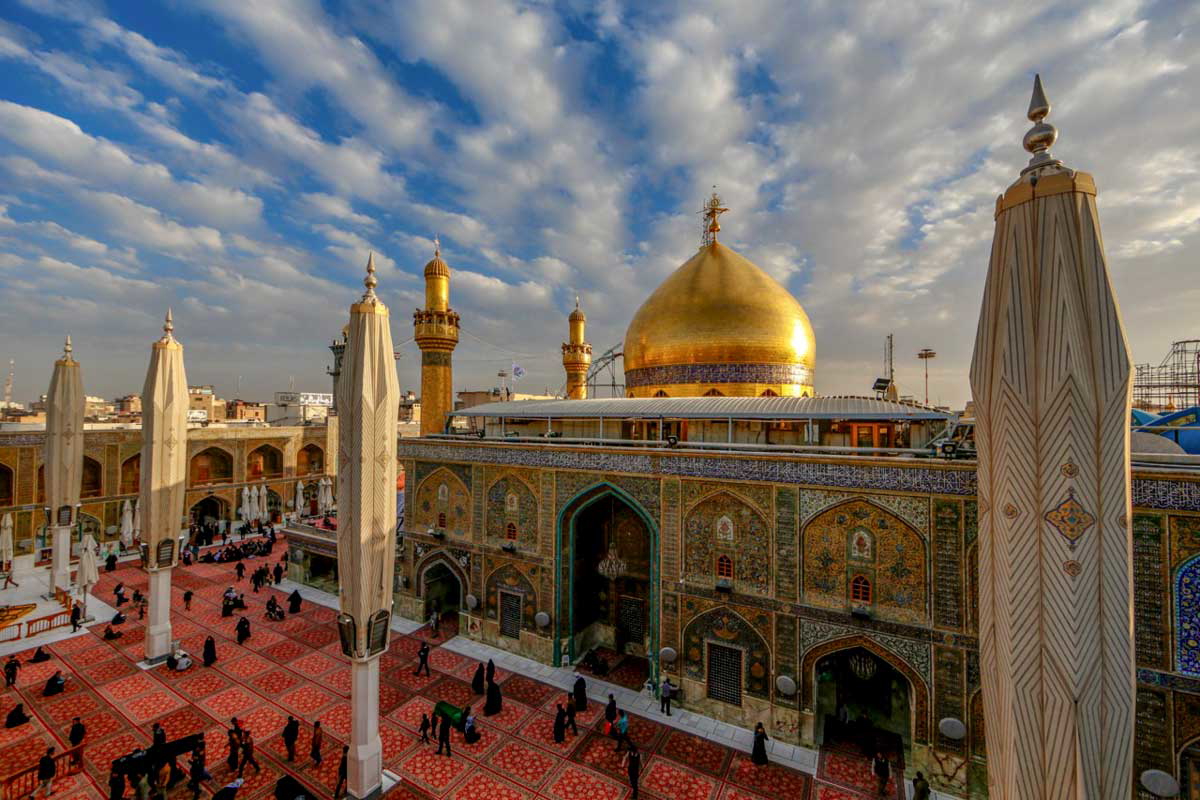 imam ali holy shrine najaf irak