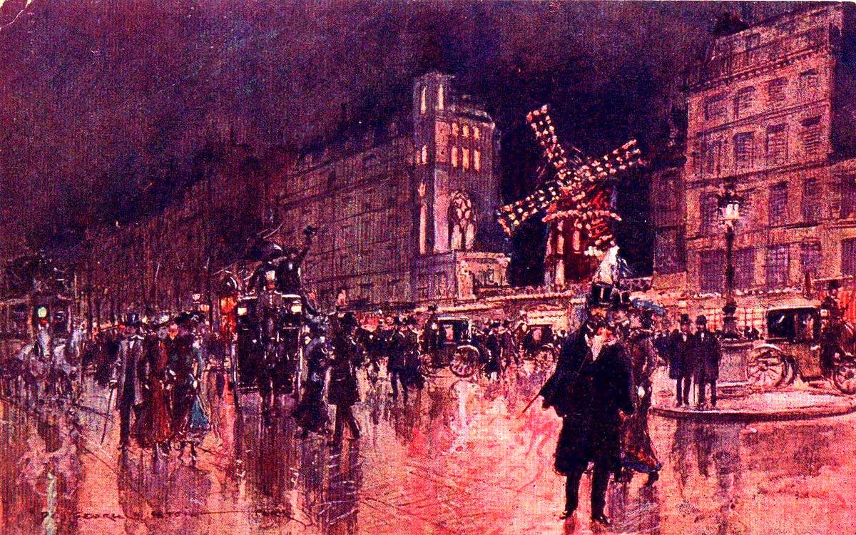 moulin rouge georges stein painting la belle epoque