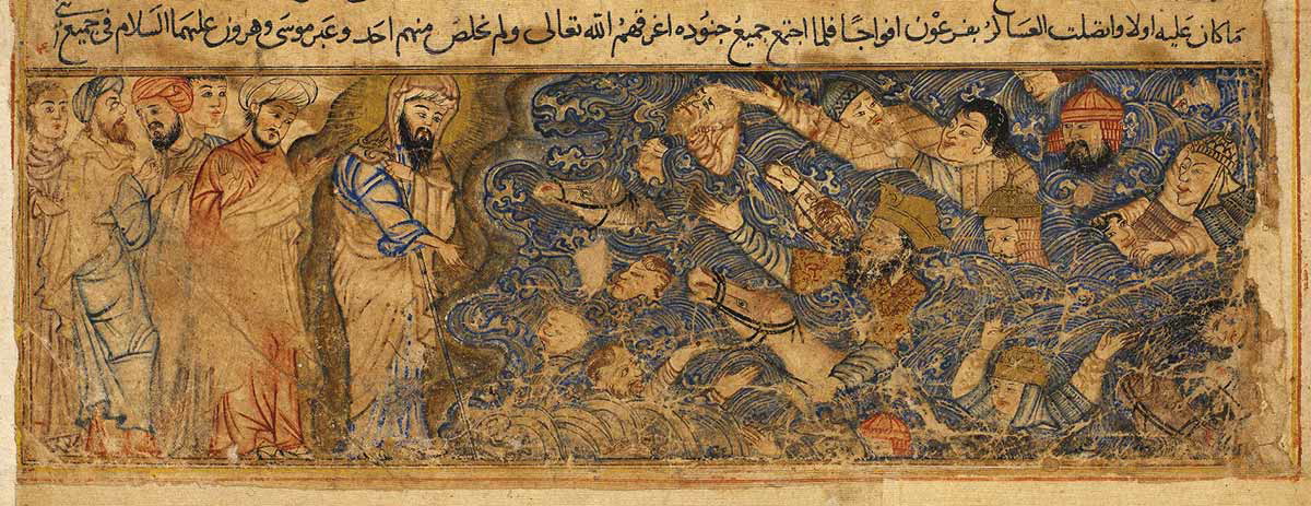 musa and israelites cross red sea
