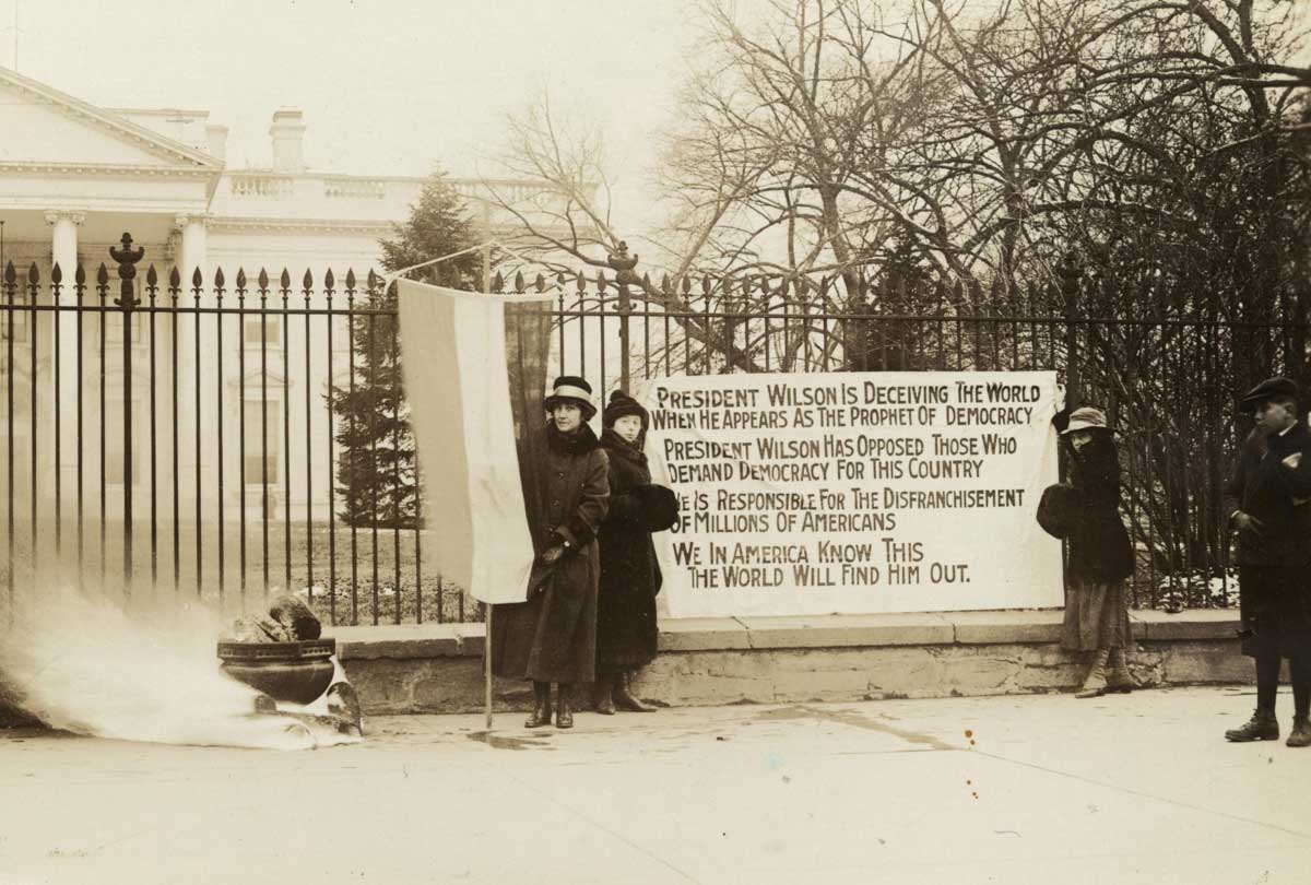 national womans party first wave feminism suffragists