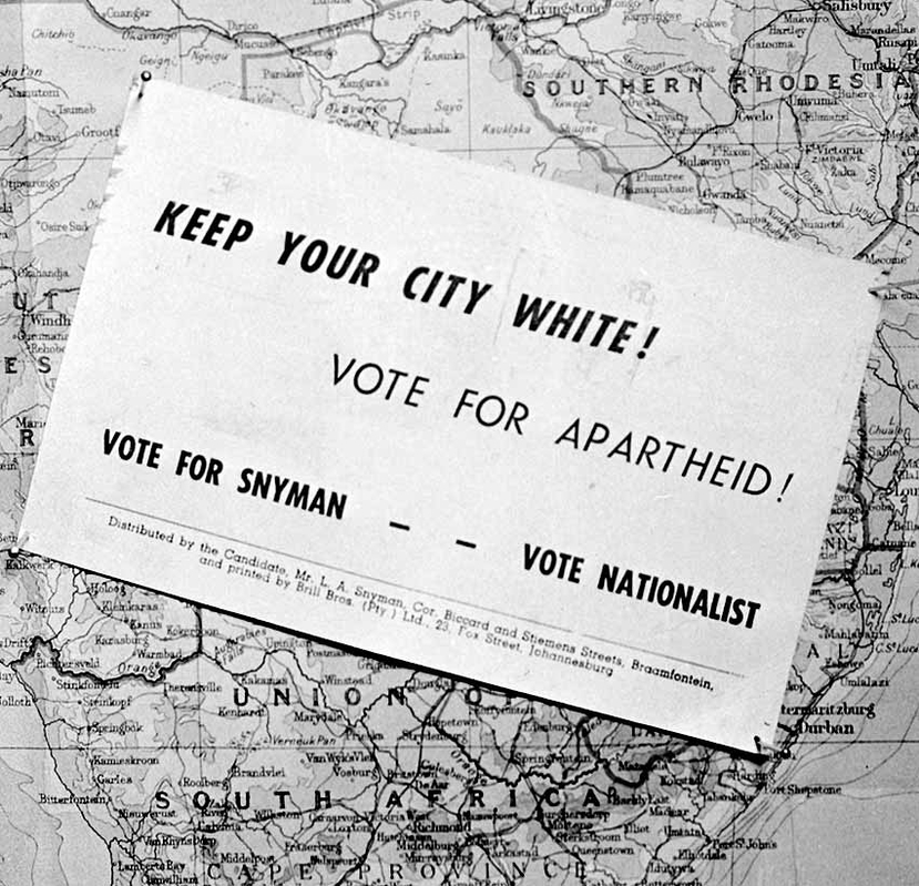 nelson mandela 1948 leaflet