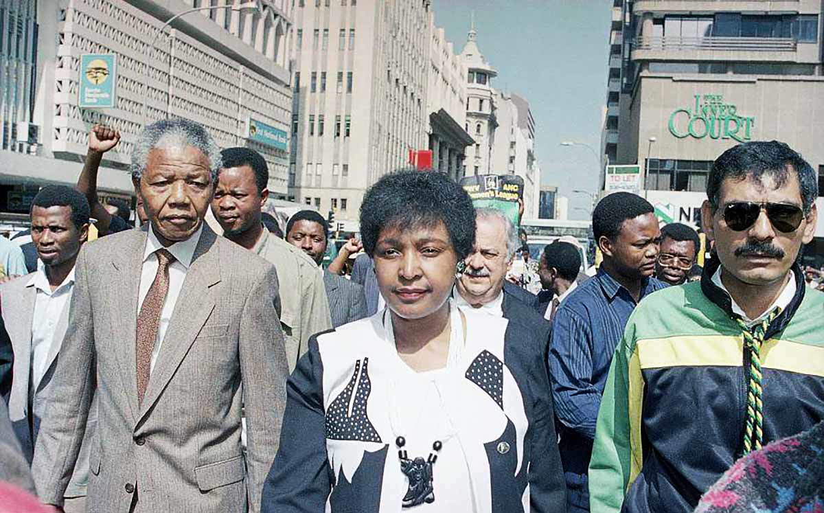 nelson mandela and winnie