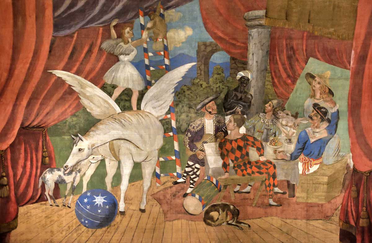 pablo picasso parade set design