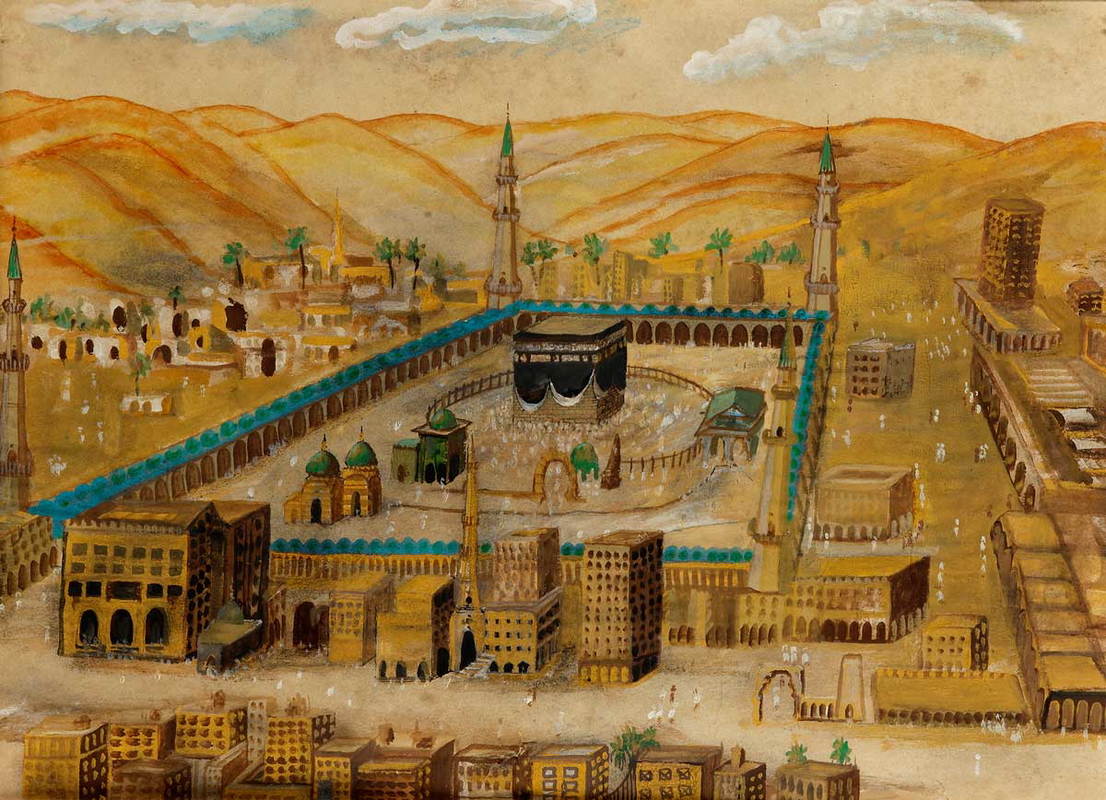 painting mecca ummayyad caliphate