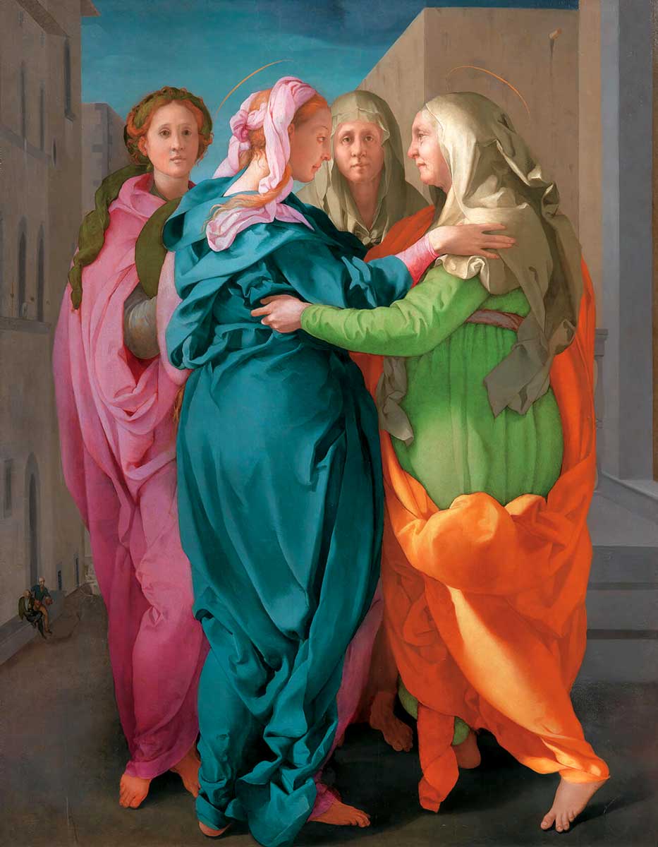 pontormo visitation mannerist art