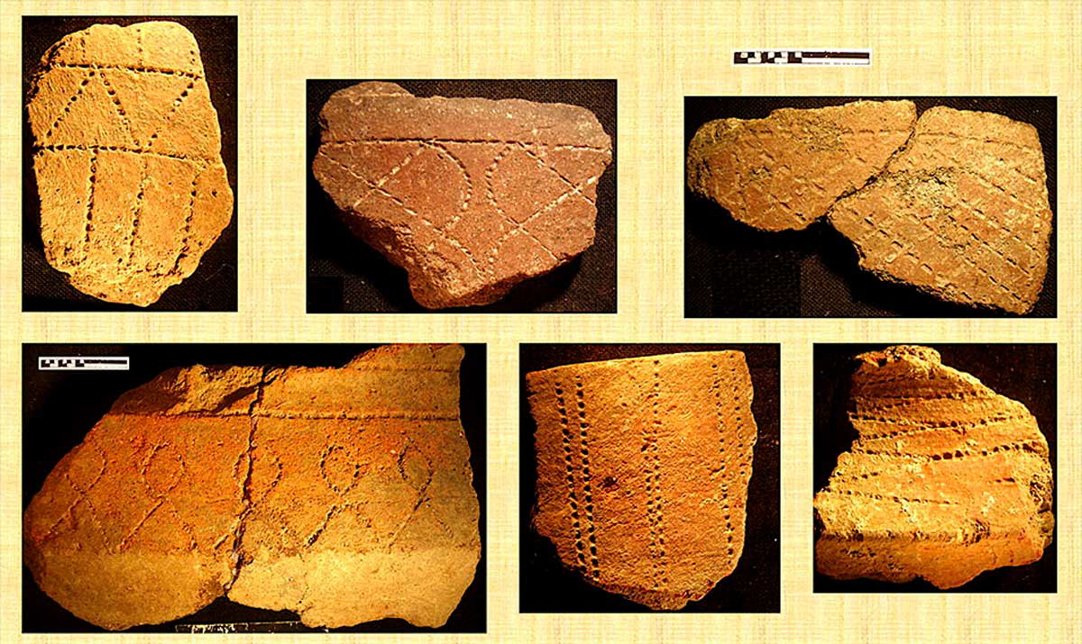 pot sherds tonga