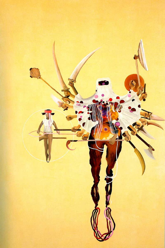 fleshly weapons contemporary miniature painting