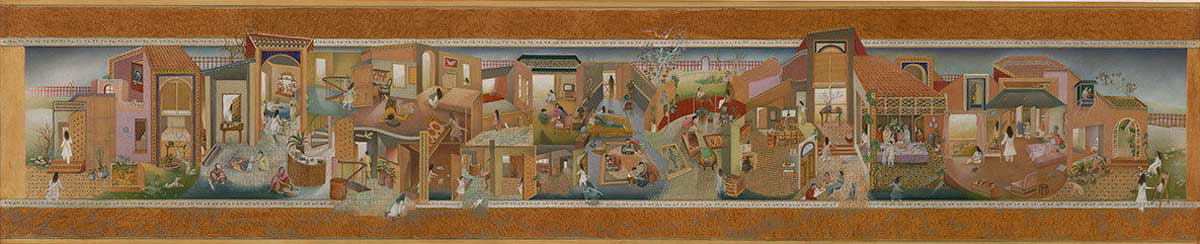 shahzia sikander scroll