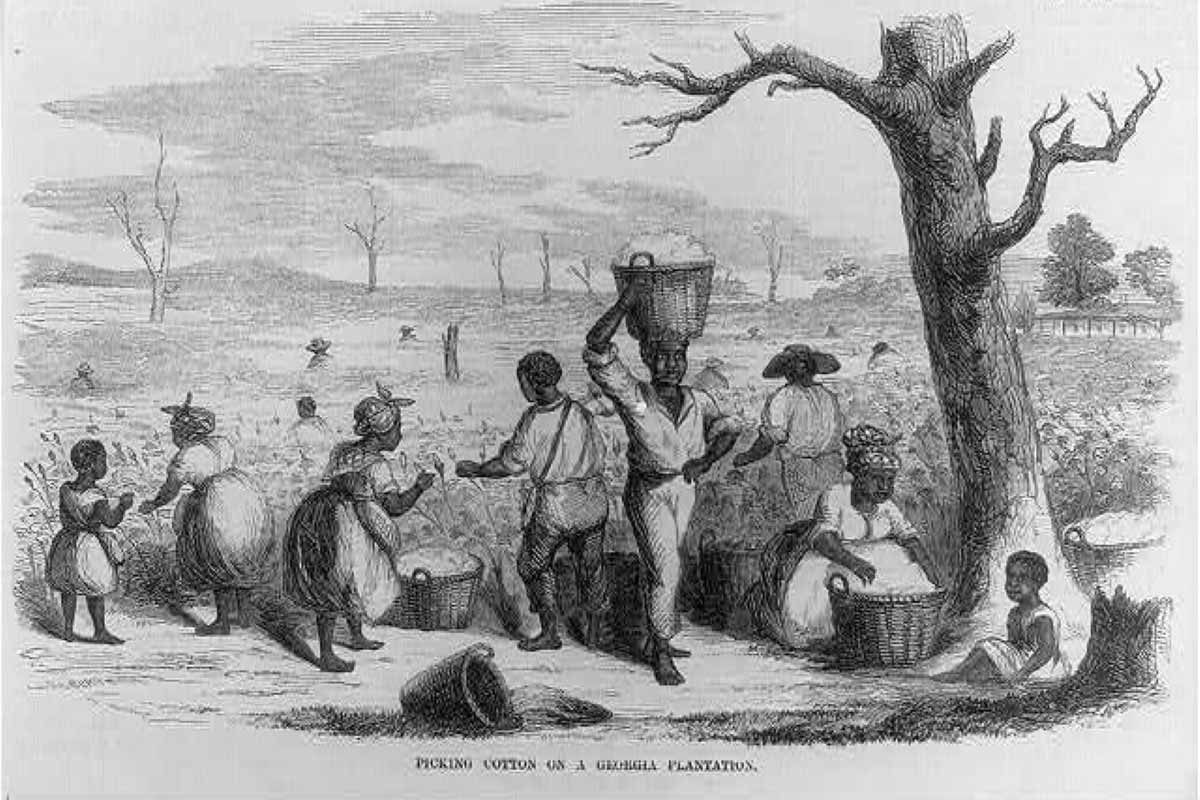 slaves georgia cotton plantation antebellum south