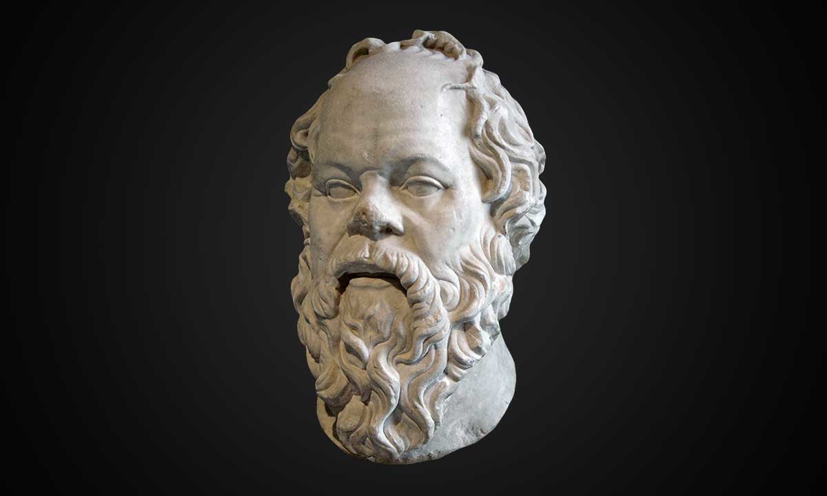 socrates bust