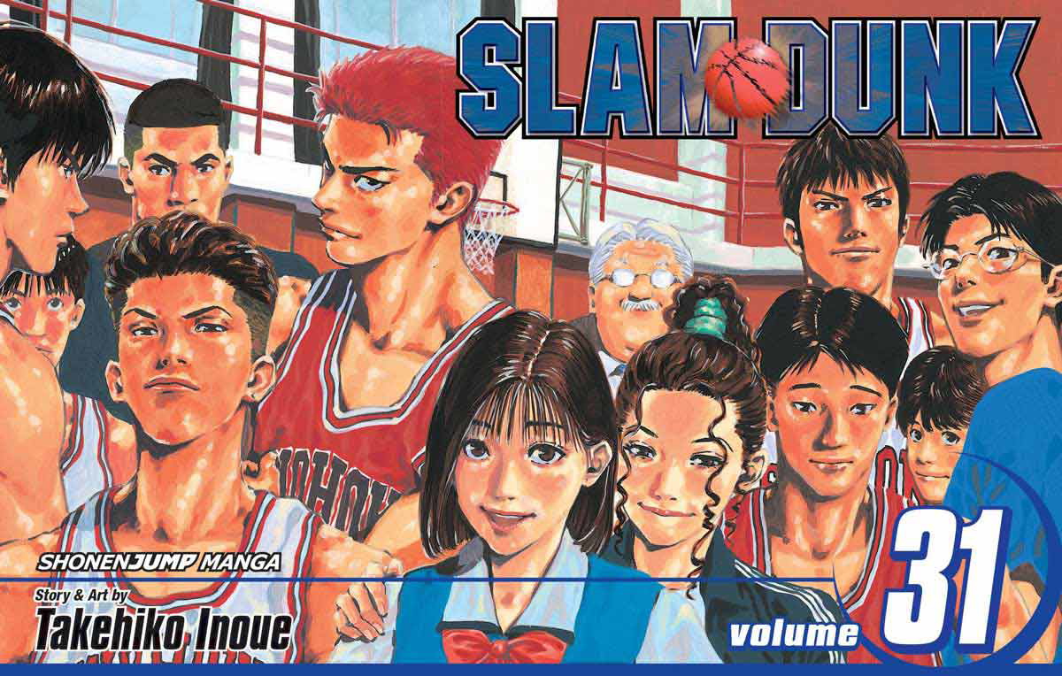 takehiko inoue slam dunk vol 31 cover drawing