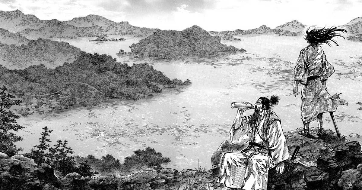 takehiko inoue vagabond vol 17 156 manga drawing