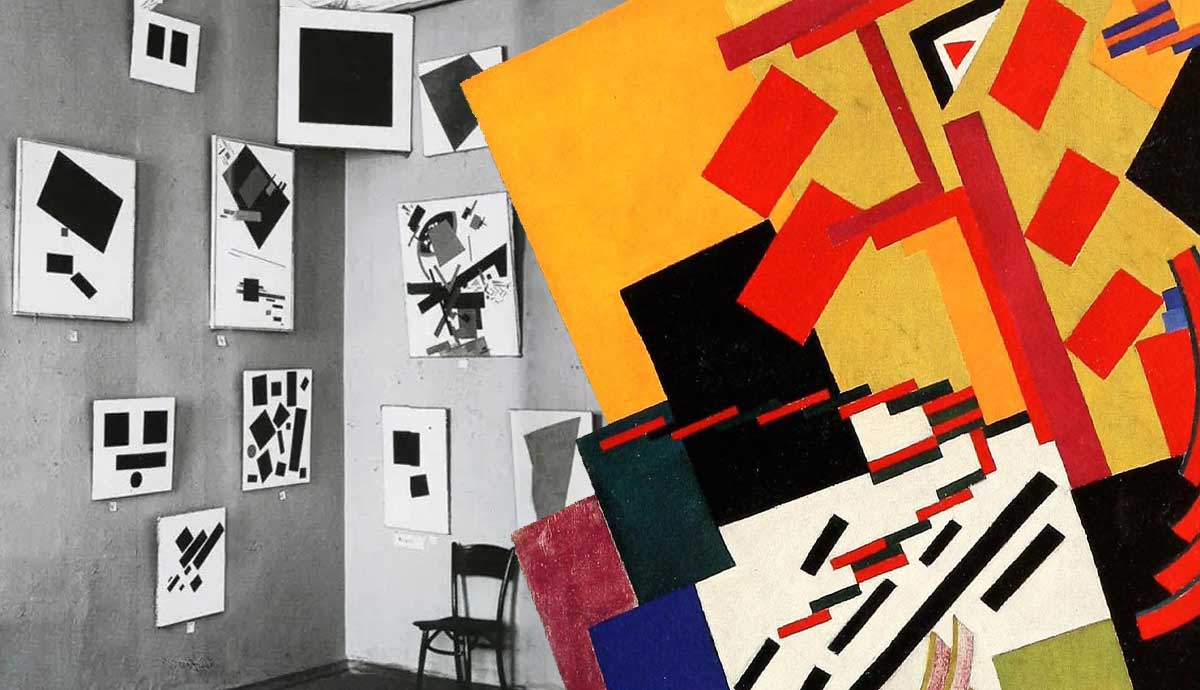 what is suprematism art movement paintings