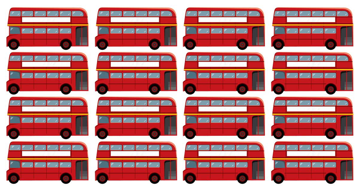 double decker buses