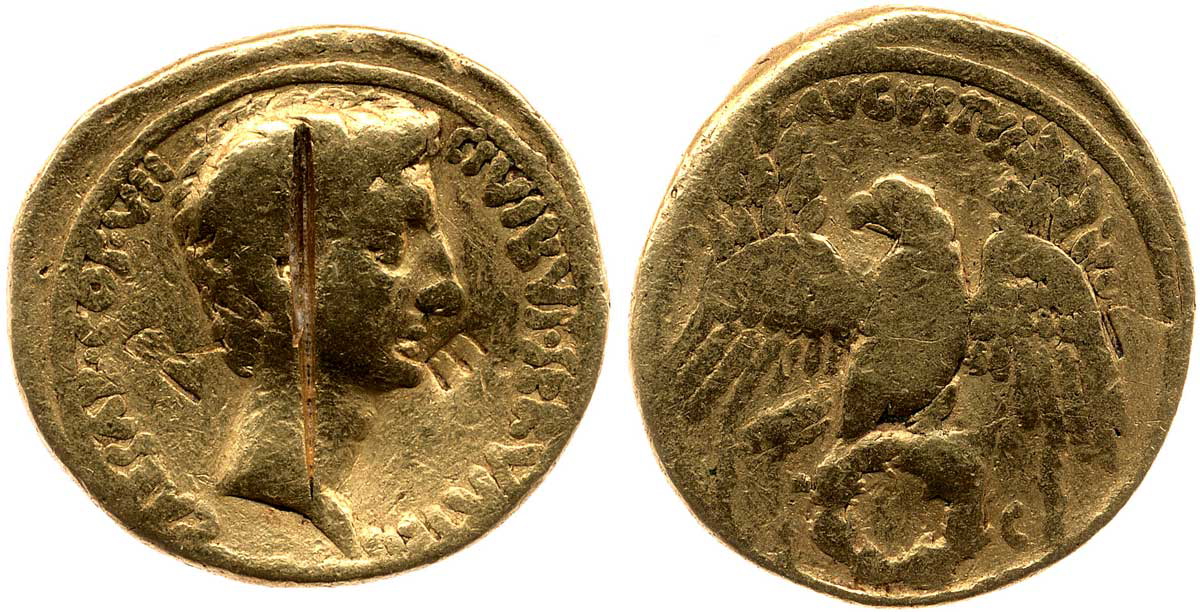 augustus coin india