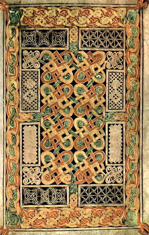 book of durrow illuminated manuscript
