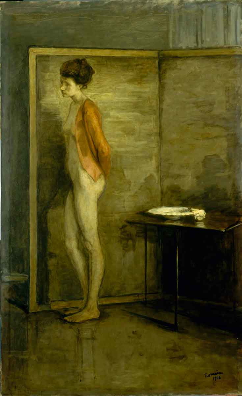brooks jaquette rouge painting