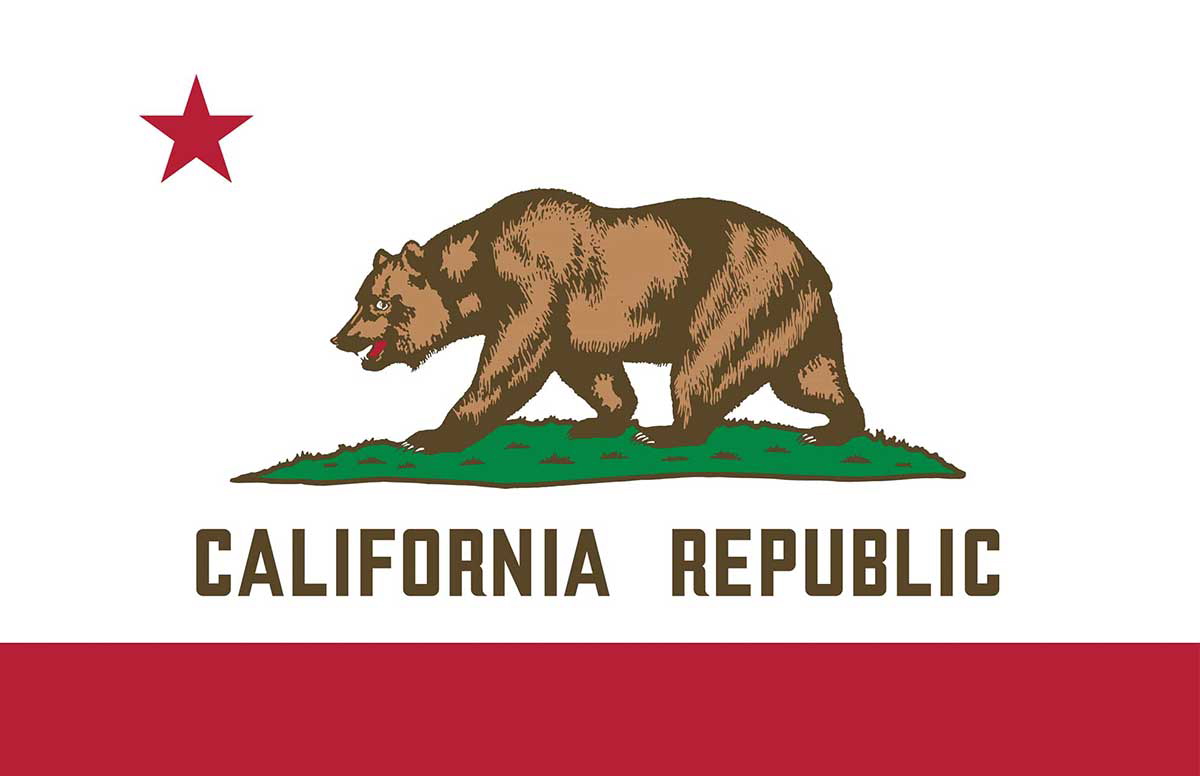 california state flag