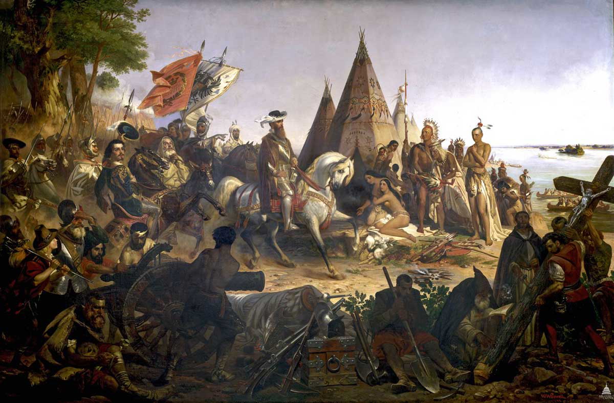 californian history discovery mississippi river