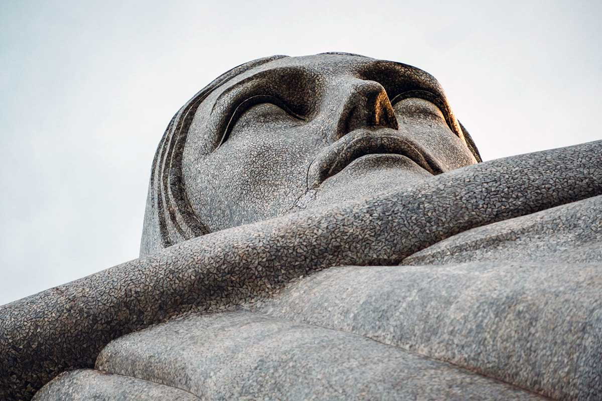 statue head soapstone tiles