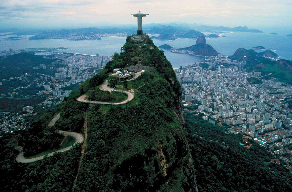 corcovado mountain in rio