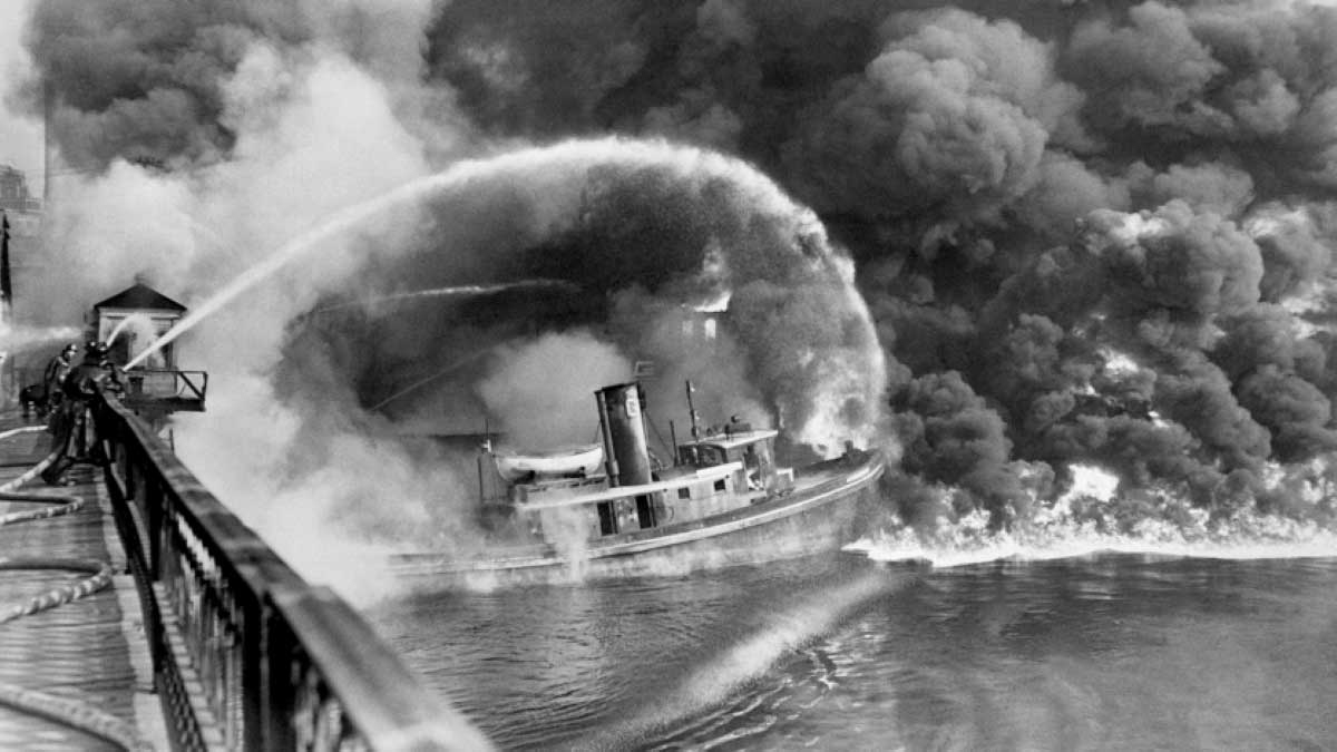 cuyahoga river fire environmental movement