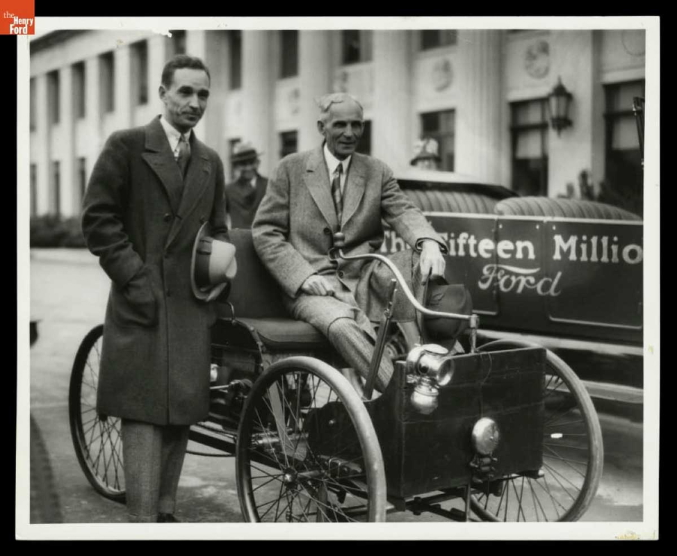edsel henry ford model t quadricycle