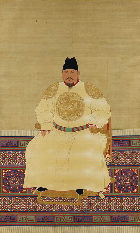 hongwu emperor painting