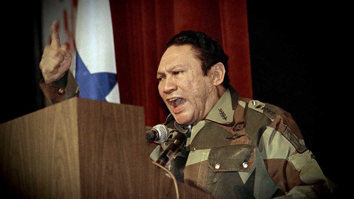 invasion panama manuel noriega