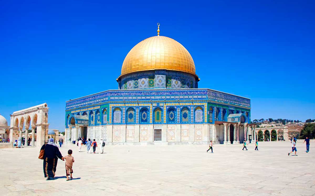 islamic art dome of the rock abd al malik