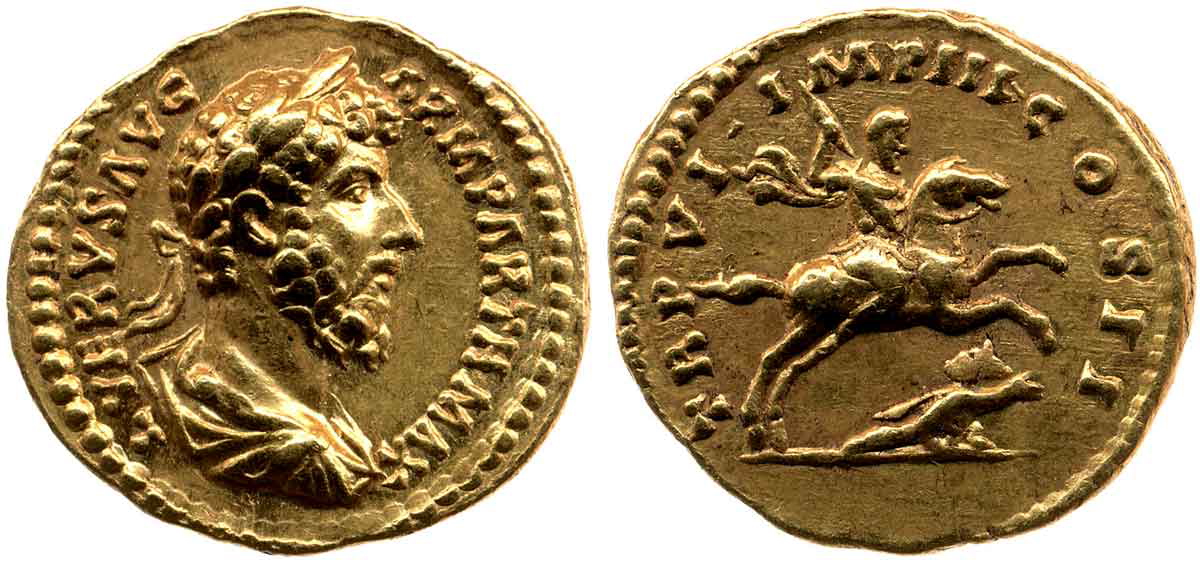 lucius verus aureus parthicus maximus
