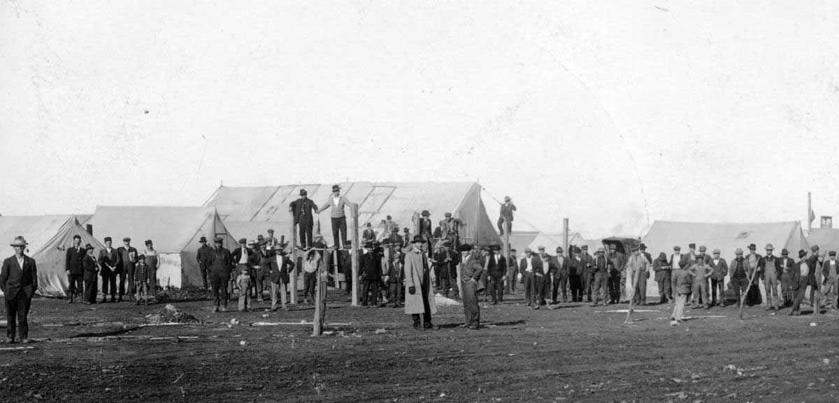 ludlow tent colony coal miners strike
