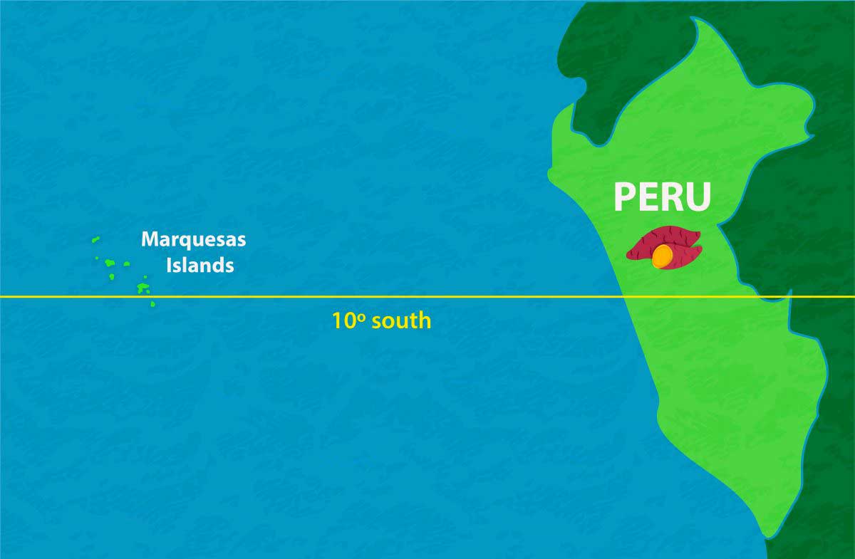 marquesas peru south america map