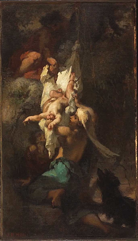 millet baby oedipus removed tree