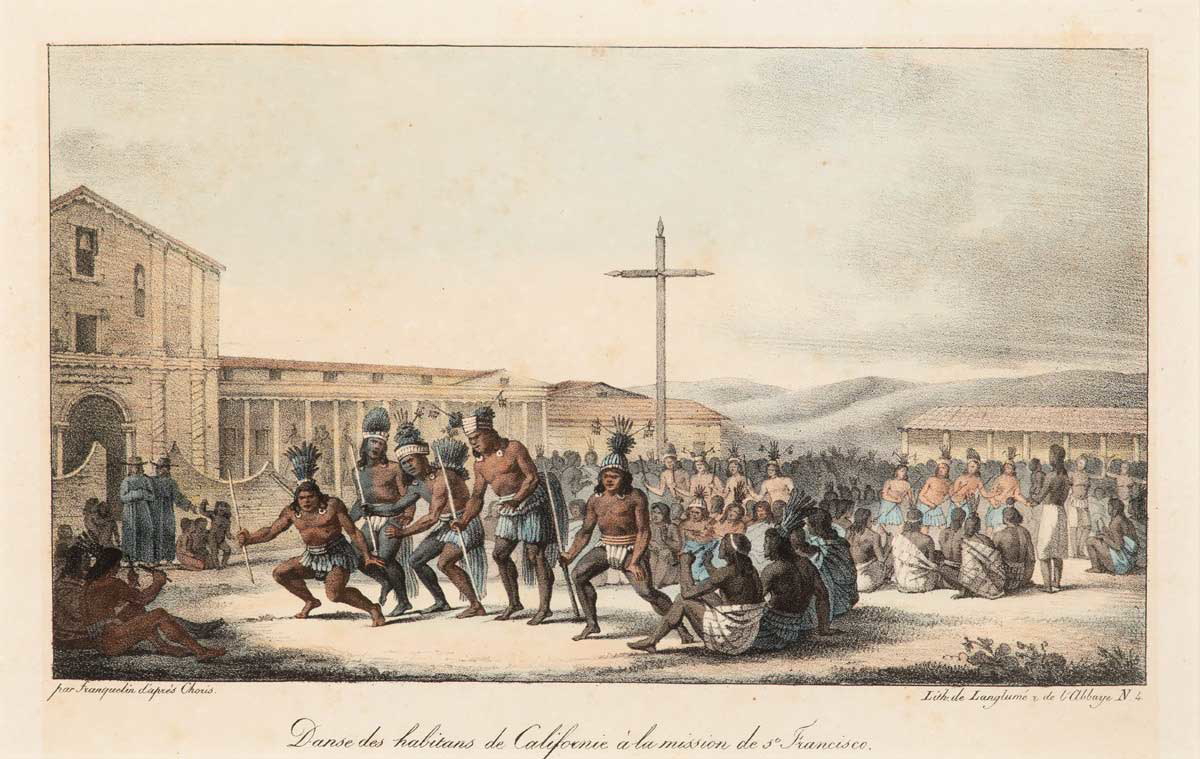 native californians dancing