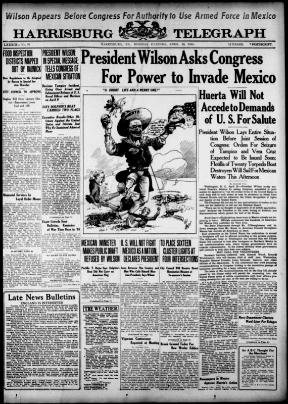 newspaper 1914 mexico