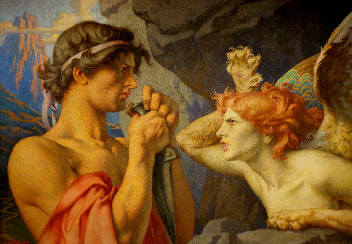 oedipus sphinx francois emile