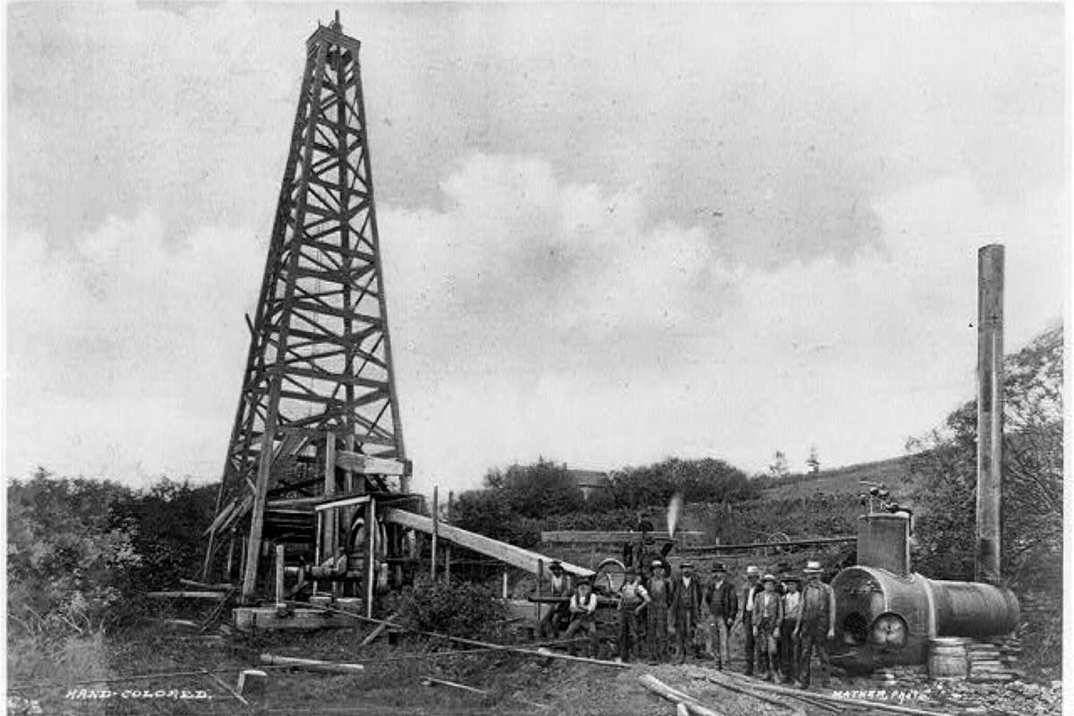 oil rig titusville pennsylvania
