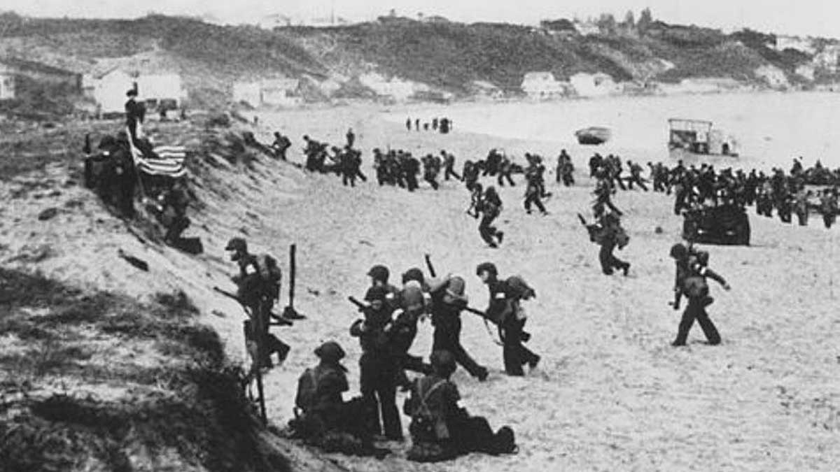 operation torch soldiers landing