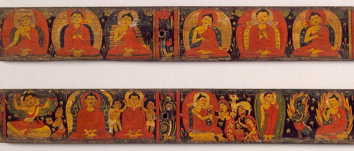 pair buddhsit manuscripts who was buddha
