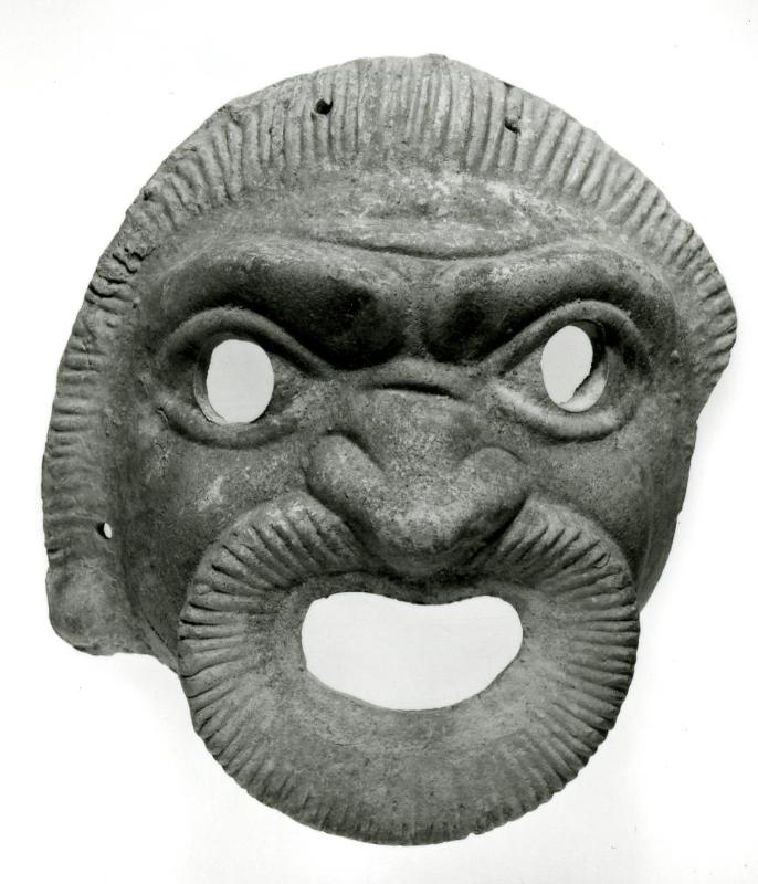 roman comic mask slave