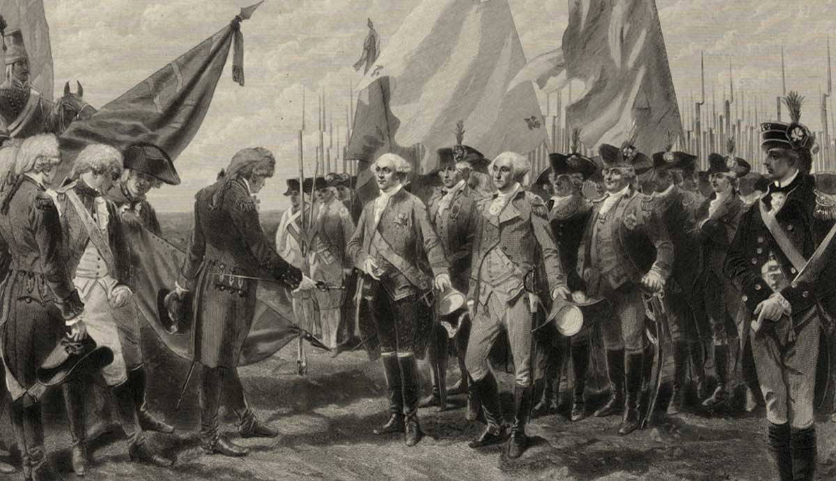 surrender cornwallis yorktown history