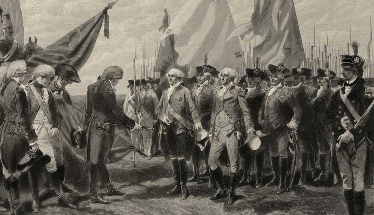 surrender cornwallis yorktown history